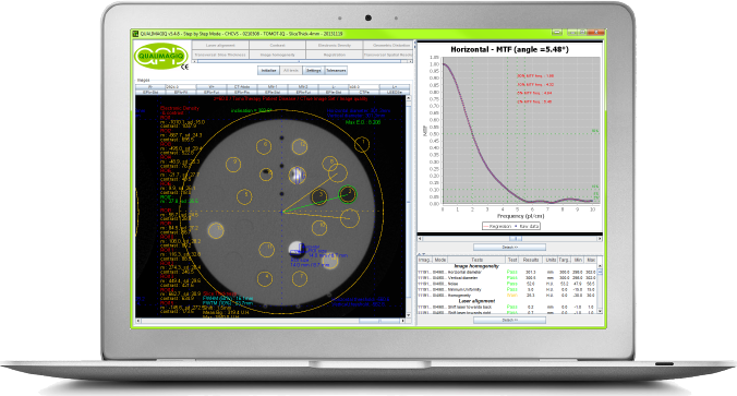 QUALIMAGIQ module for an advanced and fully automatic QA of CT images acquired with a TOMOTHERAPY® device